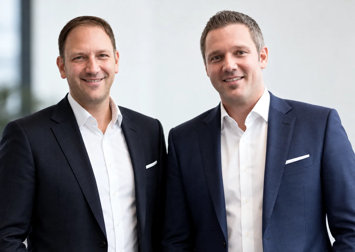 Franz Klinzer (left) and Vitus Holzner (right), the founders of Accelit